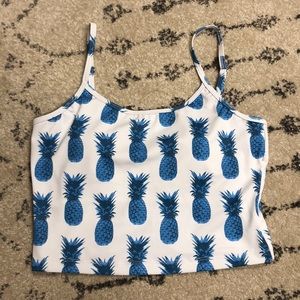 Latter Back Kortni Jeans Swim Top